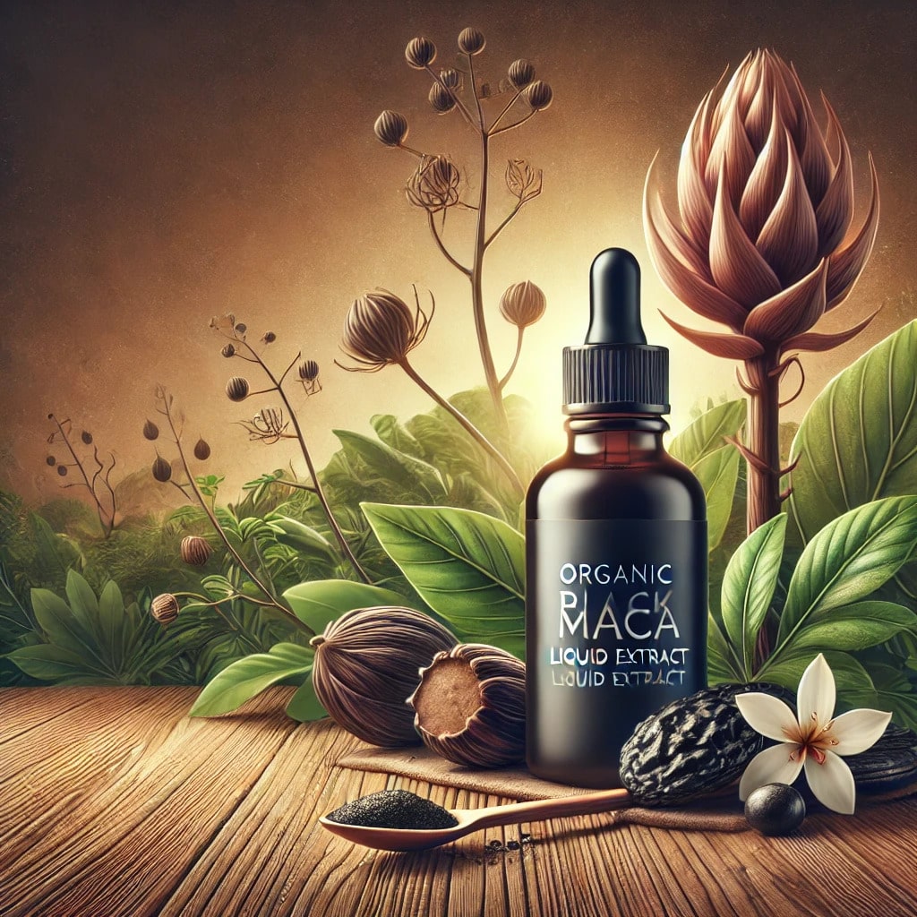 Maca Noire Bio en Extraits Liquides