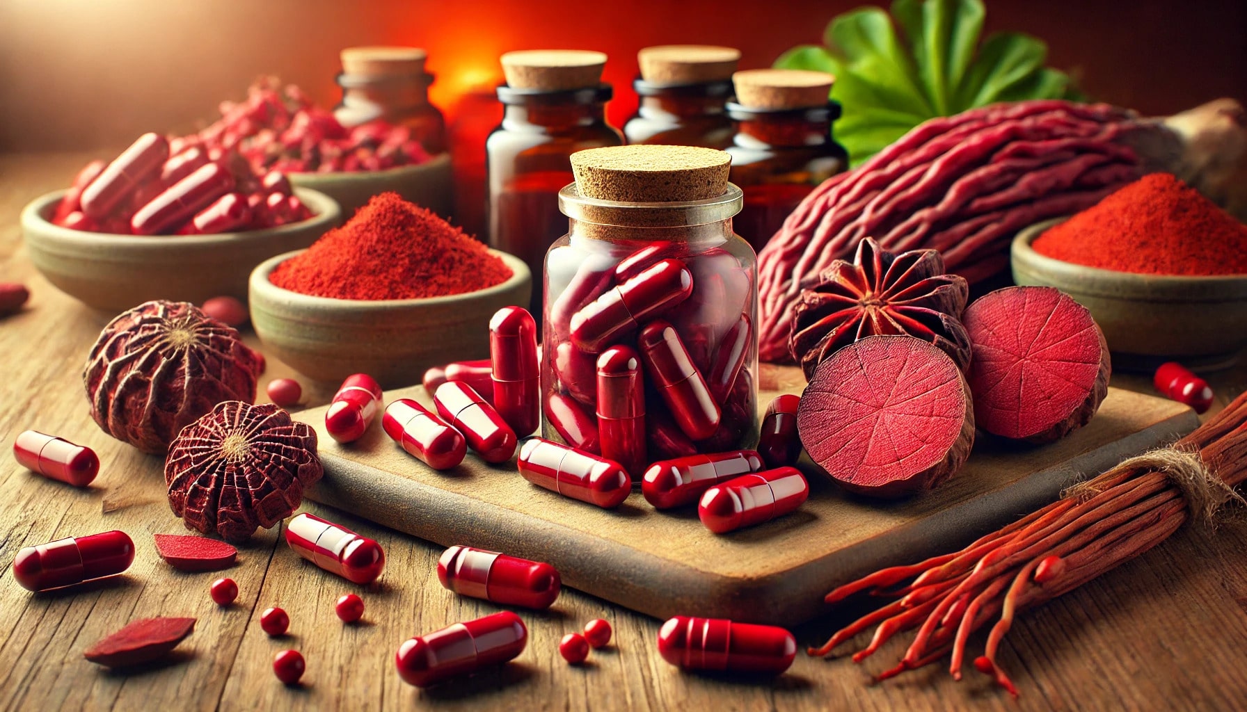 Maca Rouge en Gélules