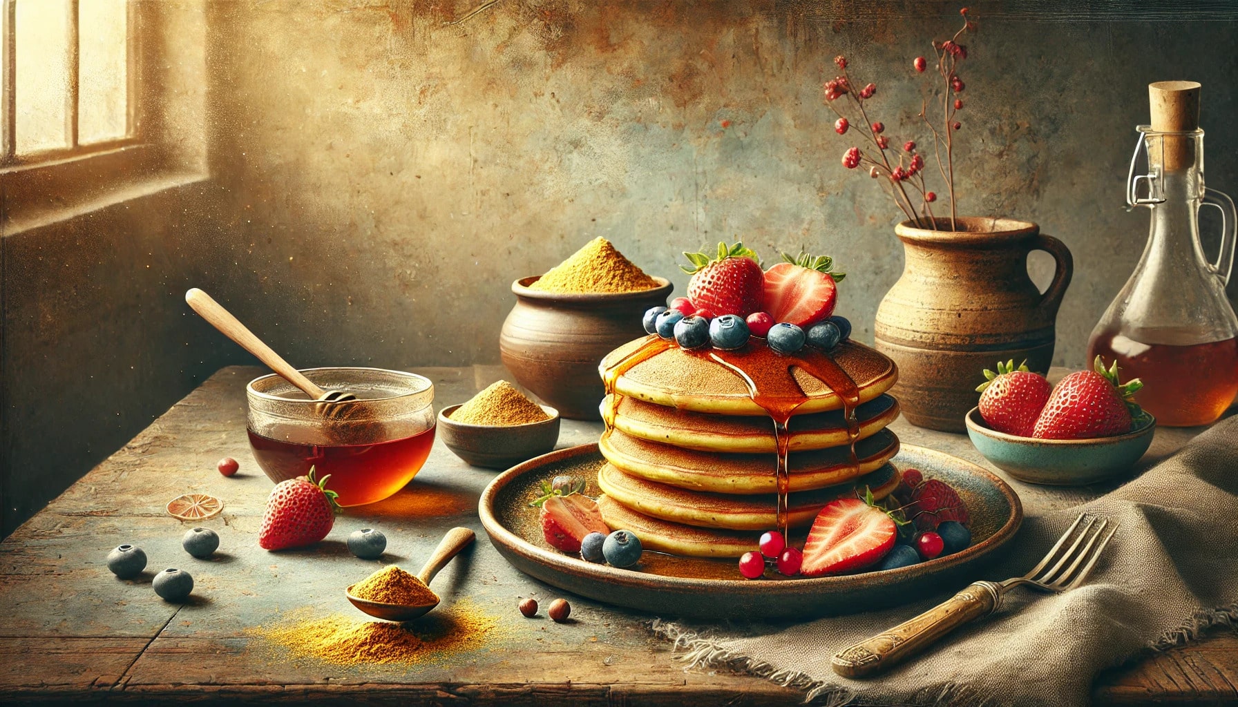 Pancakes à la Maca