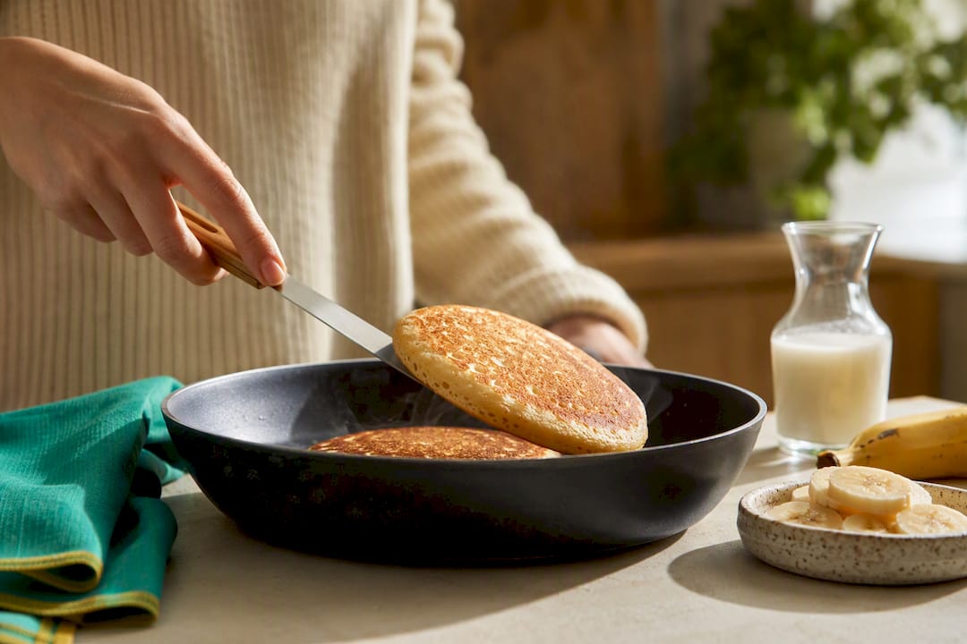Crêpe vegan à la maca et à la noix de coco