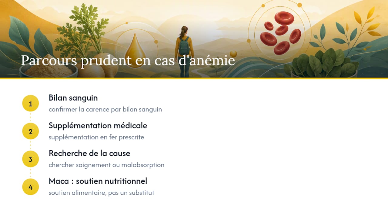 Processus de prise en charge d’une carence en fer