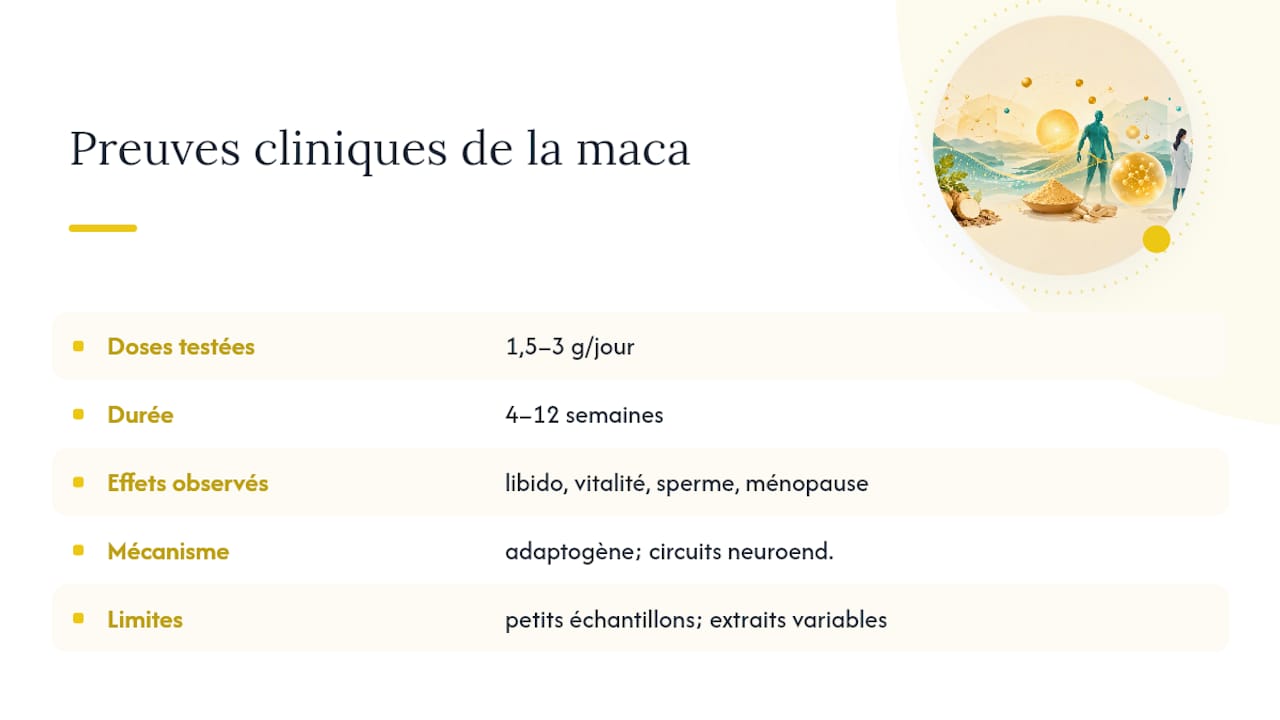 La maca est-elle scientifiquement efficace, et couvre-t-elle vos besoins en vitamine D ? — overview diagram