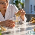 Extraction des composés de maca en laboratoire