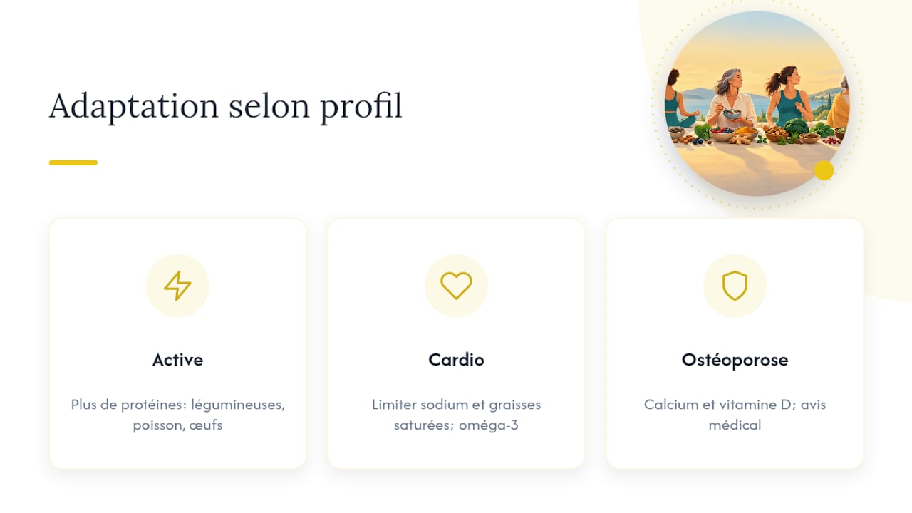 Profils de santé et nutriments essentiels
