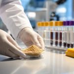 Maca et échantillons en milieu clinique