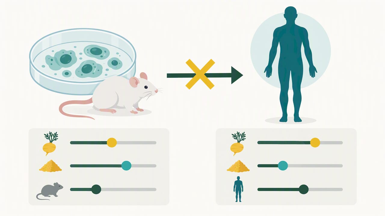 Comparaison de deux niveaux de preuves scientifiques
