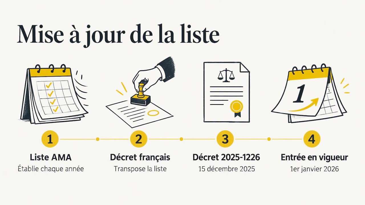 La maca est-elle interdite par les règles antidopage en France ?